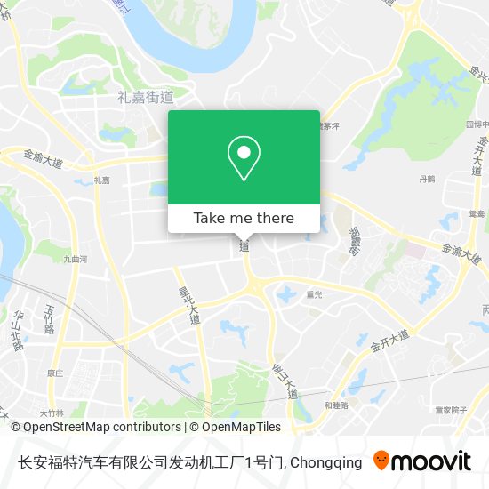 长安福特汽车有限公司发动机工厂1号门 map