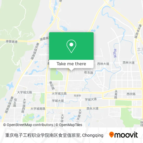 重庆电子工程职业学院南区食堂值班室 map