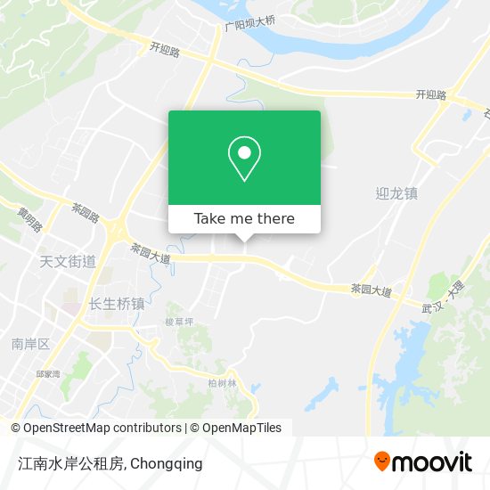 江南水岸公租房 map