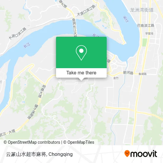 云篆山水超市麻将 map