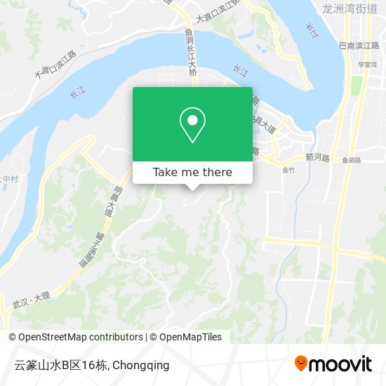 云篆山水B区16栋 map