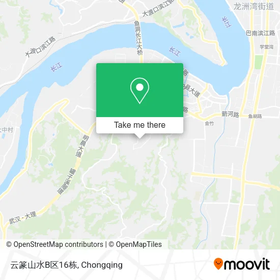 云篆山水B区16栋 map