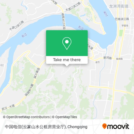 中国电信(云篆山水公租房营业厅) map