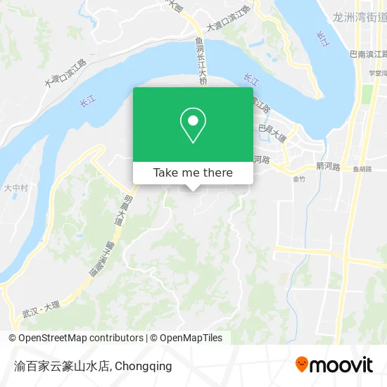 渝百家云篆山水店 map