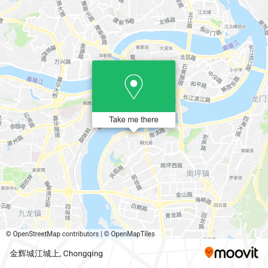 金辉城江城上 map