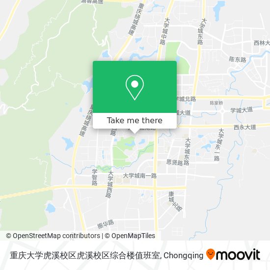 重庆大学虎溪校区虎溪校区综合楼值班室 map