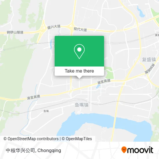 中核华兴公司 map