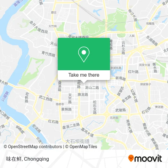味在鲜 map