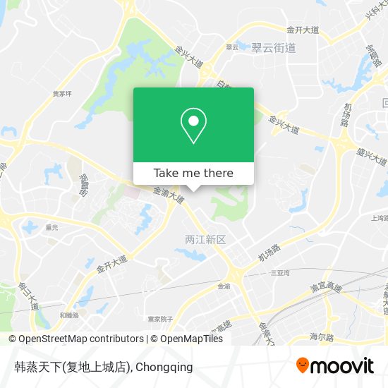 韩蒸天下(复地上城店) map