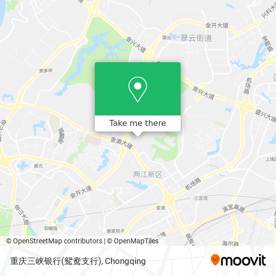 重庆三峡银行(鸳鸯支行) map