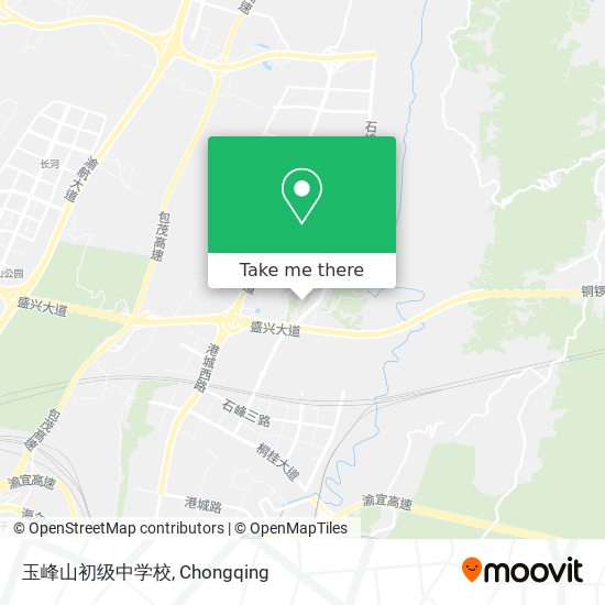 玉峰山初级中学校 map