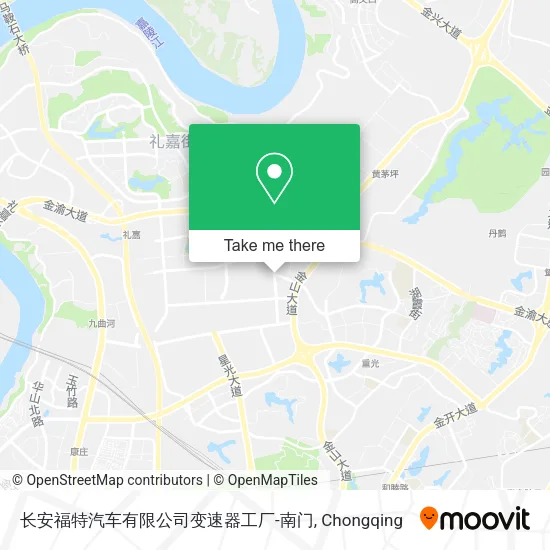 长安福特汽车有限公司变速器工厂-南门 map
