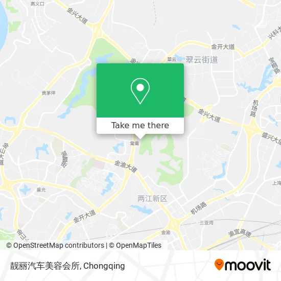 靓丽汽车美容会所 map