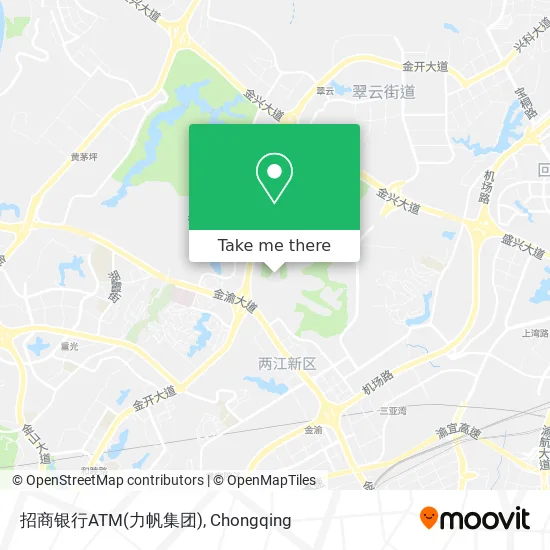 招商银行ATM(力帆集团) map