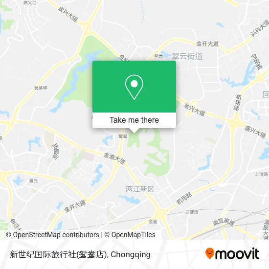 新世纪国际旅行社(鸳鸯店) map