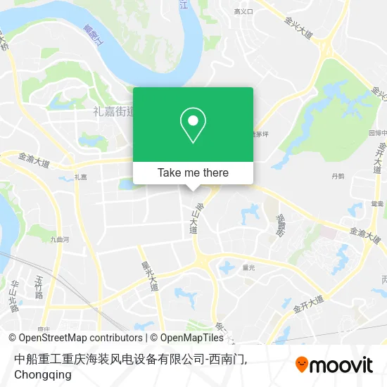 中船重工重庆海装风电设备有限公司-西南门 map