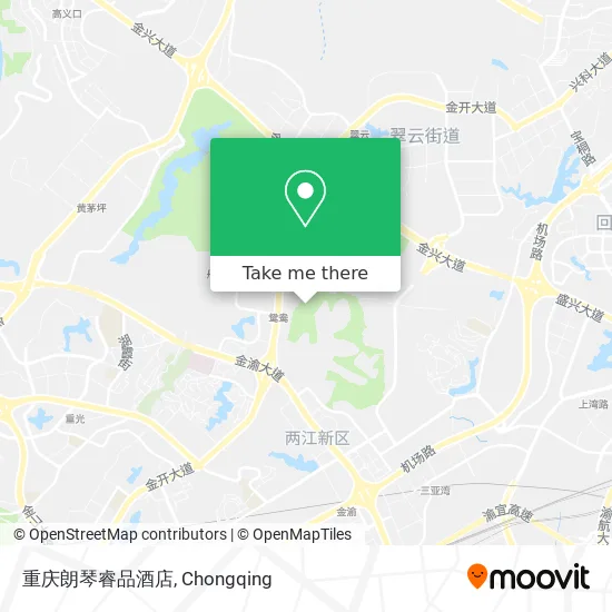 重庆朗琴睿品酒店 map