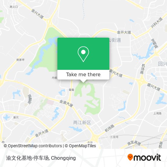 渝文化基地-停车场 map