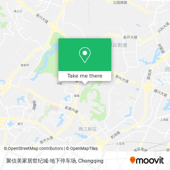聚信美家居世纪城-地下停车场 map