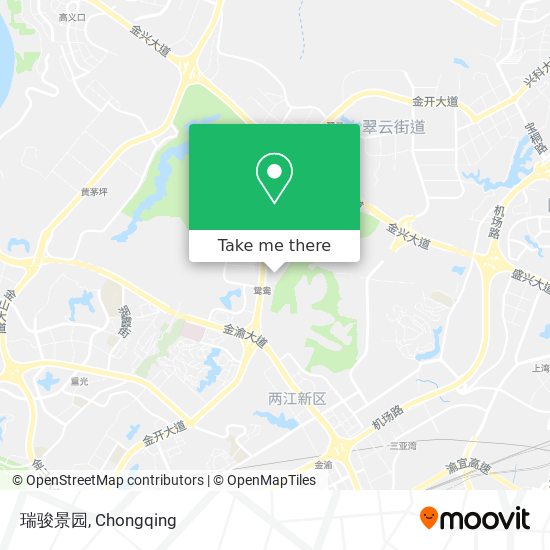 瑞骏景园 map