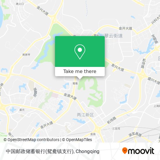 中国邮政储蓄银行(鸳鸯镇支行) map