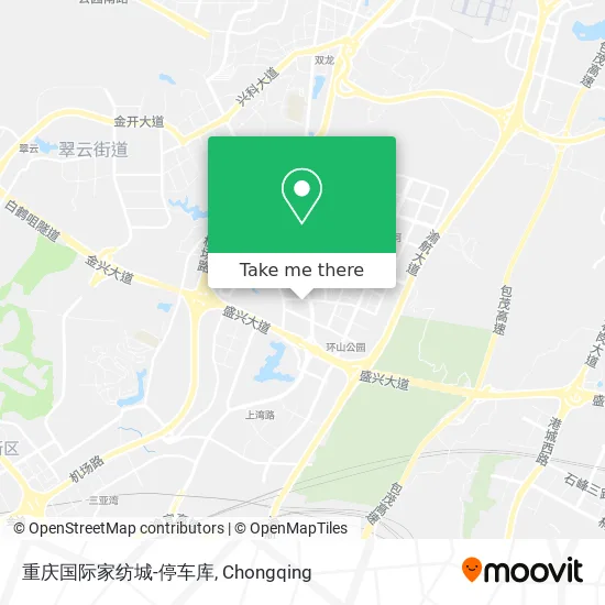 重庆国际家纺城-停车库 map