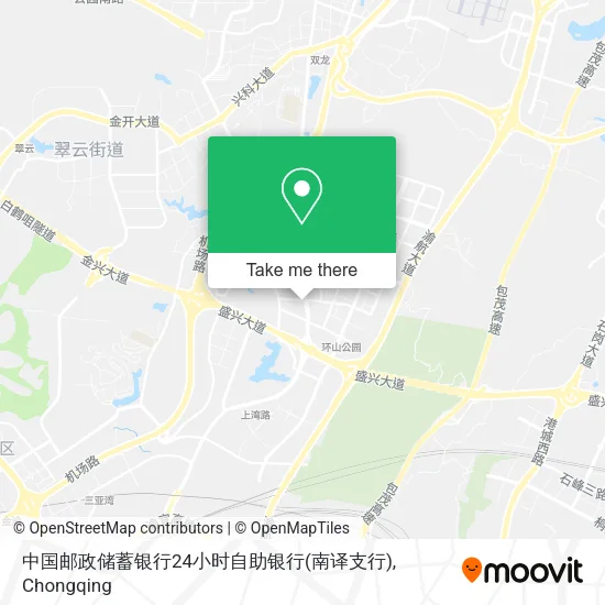 中国邮政储蓄银行24小时自助银行(南译支行) map