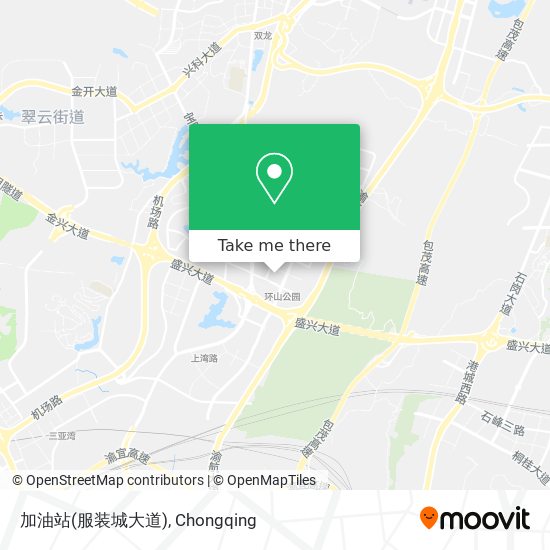 加油站(服装城大道) map