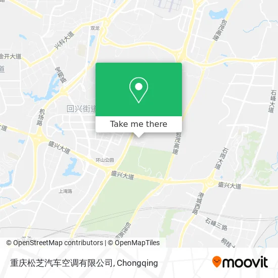 重庆松芝汽车空调有限公司 map