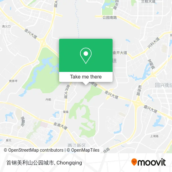 首钢美利山公园城市 map