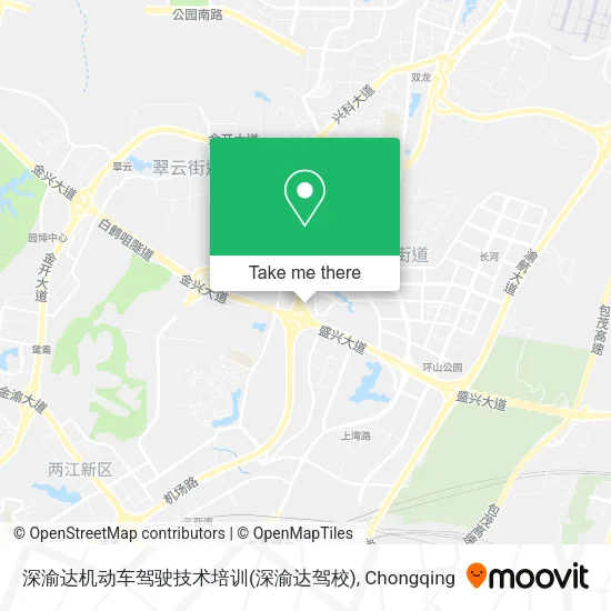 深渝达机动车驾驶技术培训(深渝达驾校) map