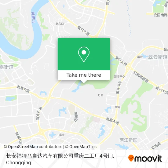 长安福特马自达汽车有限公司重庆二工厂4号门 map