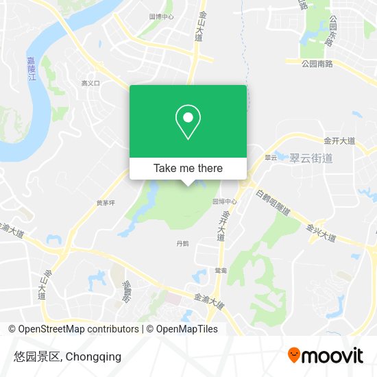 悠园景区 map