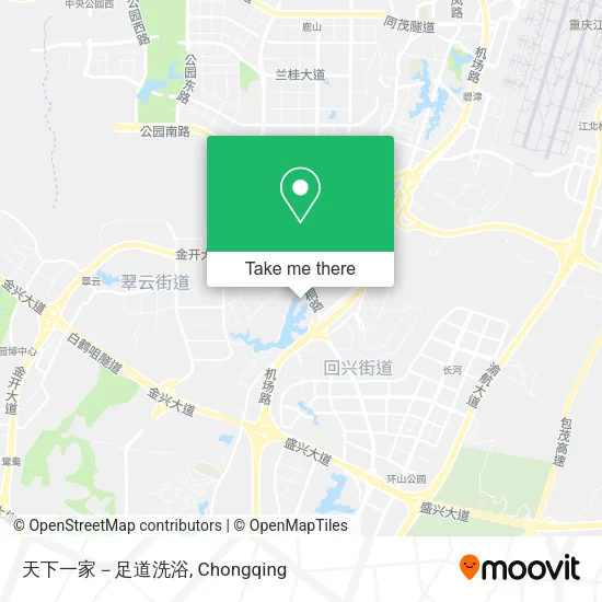 天下一家－足道洗浴 map