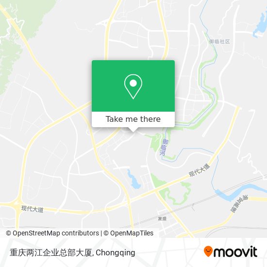 重庆两江企业总部大厦 map