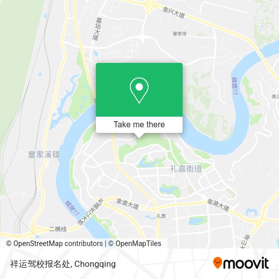 祥运驾校报名处 map