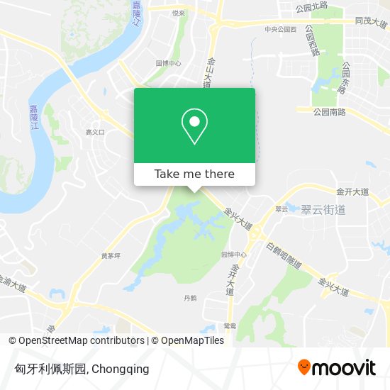 匈牙利佩斯园 map