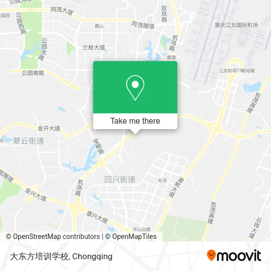 大东方培训学校 map