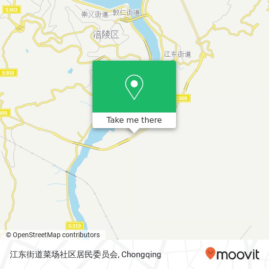 江东街道菜场社区居民委员会 map
