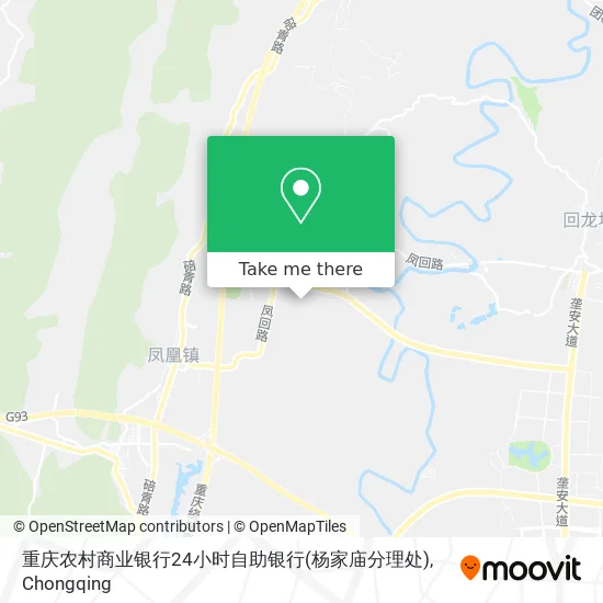 重庆农村商业银行24小时自助银行(杨家庙分理处) map