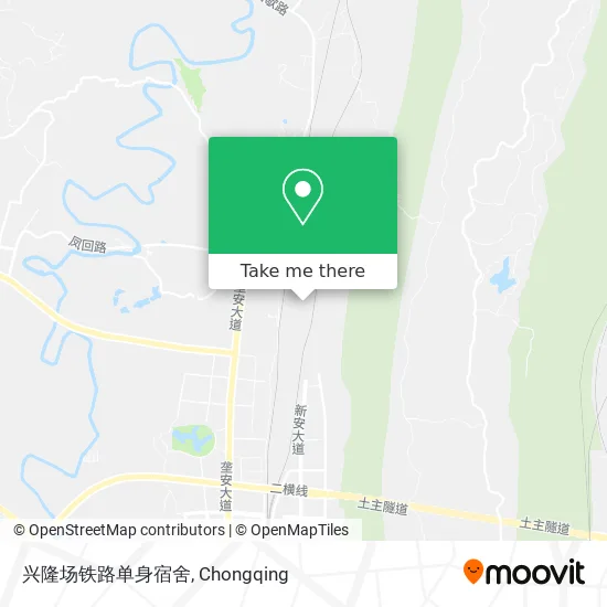 兴隆场铁路单身宿舍 map