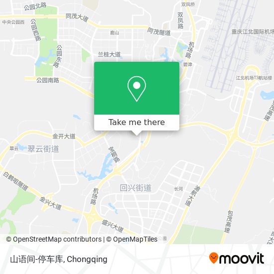 山语间-停车库 map