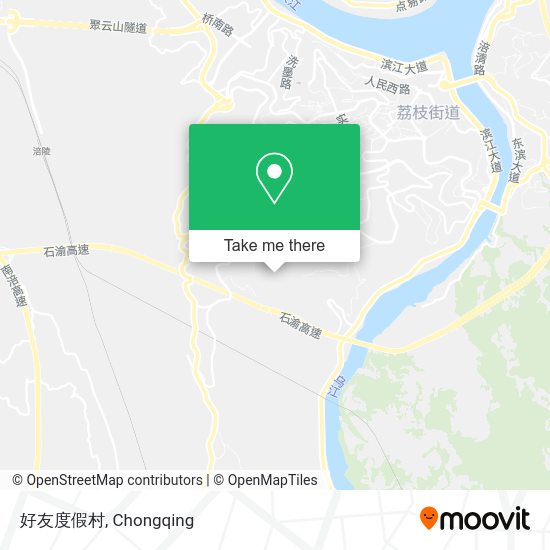 好友度假村 map
