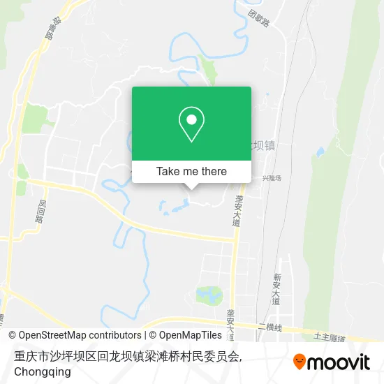 重庆市沙坪坝区回龙坝镇梁滩桥村民委员会 map