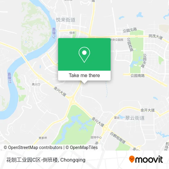 花朝工业园C区-倒班楼 map