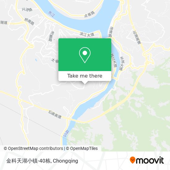 金科天湖小镇-40栋 map