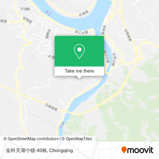 金科天湖小镇-40栋 map