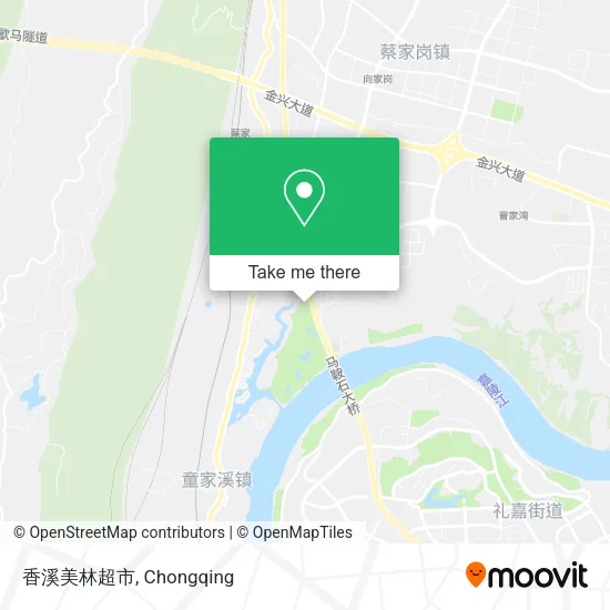 香溪美林超市 map