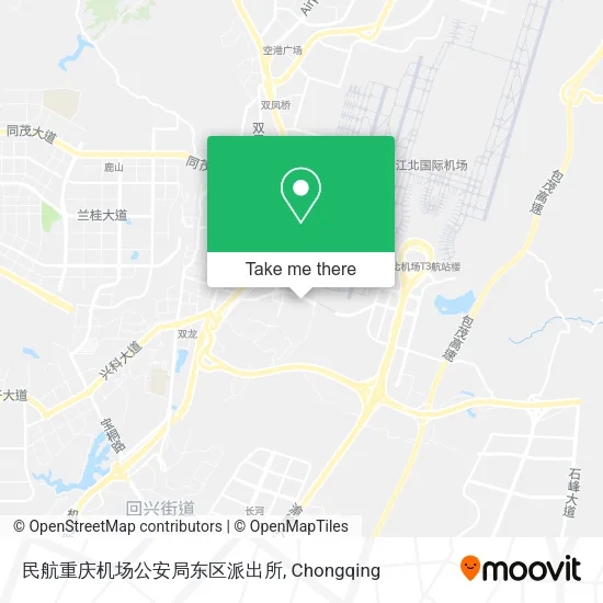 民航重庆机场公安局东区派出所 map