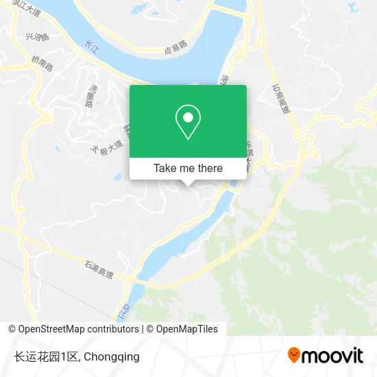 长运花园1区 map